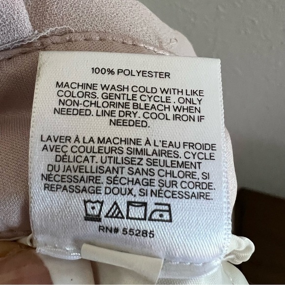 Express Ankle High Rise Light Pink Neutral 6 - Picture 11 of 11